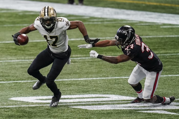 WR Emmanuel Sanders versus Dennard